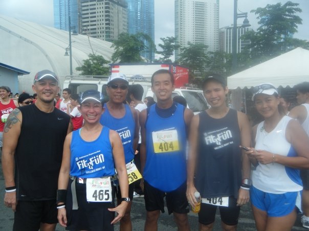 With the Hardcore Runners